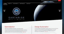 Desktop Screenshot of earthrisemultimedia.com